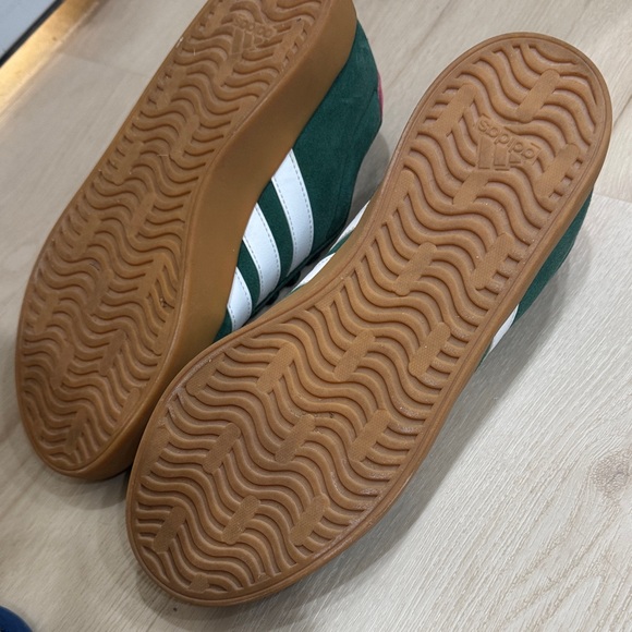 adidas Green and Pink Athletic Shoes - Picture 3 of 4